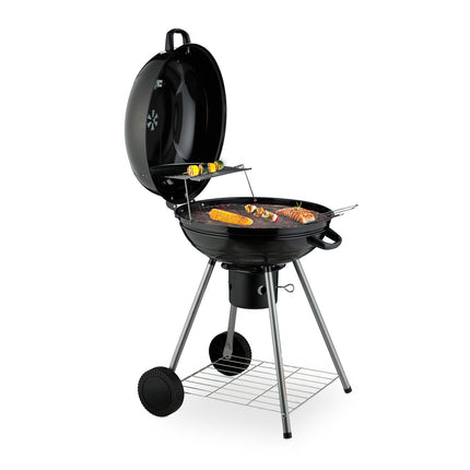 Kulový gril XXL s kolečky, velká grilovací plocha