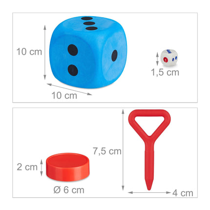 XXL Ludo Spiel