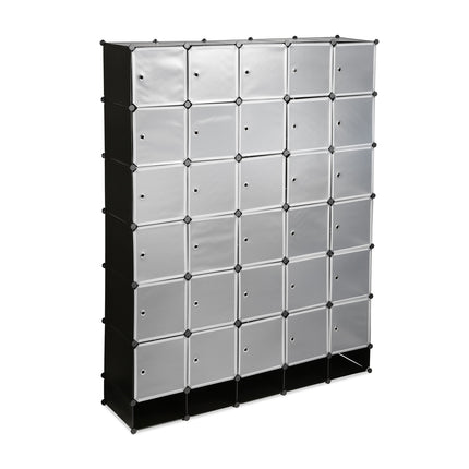 XXL Modulares Kleiderschranksystem mit 25 Fächern