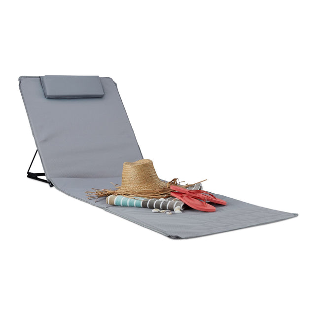 XXL Strandmatte mit Kissen