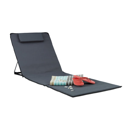 XXL beach mat with pillow