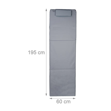 XXL Strandmatte mit Kissen