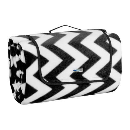 Couverture de pique-nique XXL à motif zigzag