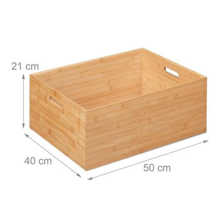 Boîte de rangement XXL avec poignée