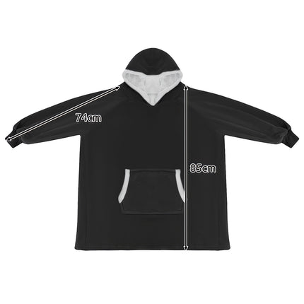 XXL Sweatshirt - Decke schwarz Ruhhy 24403