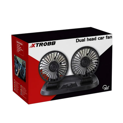Xtrobb 23222 Doppelter Autoventilator
