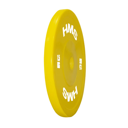 Gelbe PE Olympic Hantelscheiben, 2 x 1,5 kg