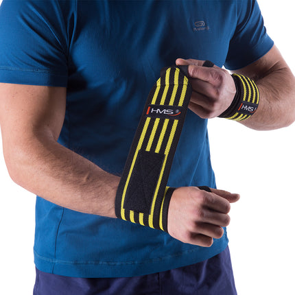 Gelbes Handgelenkband-Set, 2 St. – Halt & Stabilität