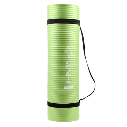 Yoga Mat, Non-Slip, 6mm Thick, Green