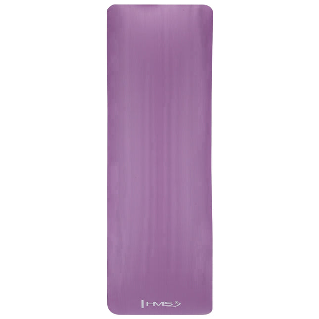 Yogamatte, rutschfest, lila, 10 mm Stärke