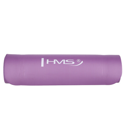 Yogamatte, rutschfest, lila, 10 mm Stärke