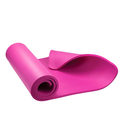 Yogamatte, Rosa, Rutschfest, 6mm Dicke
