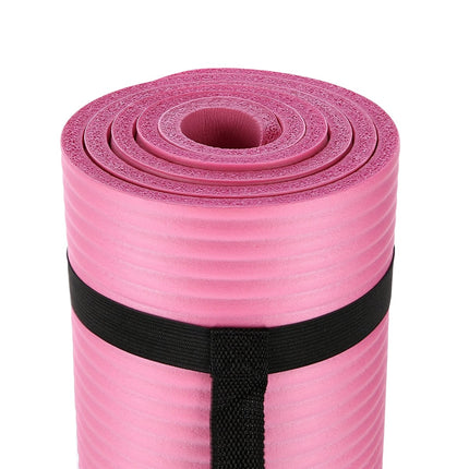 Yoga Mat, Pink – Non-Slip, 6mm Thickness
