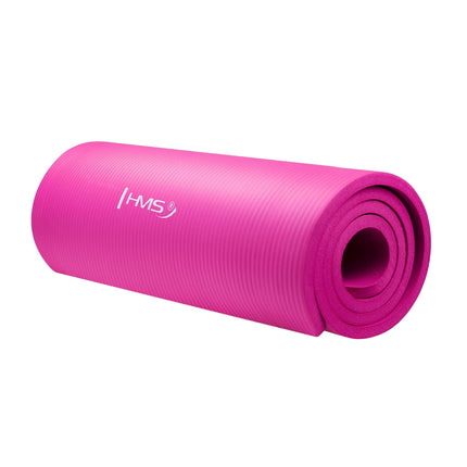 Yogamatte, Rosa, Rutschfest, 6mm Dicke