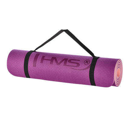 Yoga Mat TPE Violet – Non-Slip, Eco-Friendly