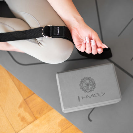 Yogagurt, Schwarz – Langlebig, 1,83 m Länge