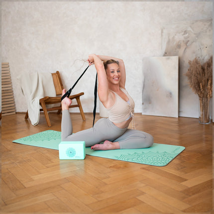 Yogagurt, Schwarz, Langlebig, Verstellbare Länge