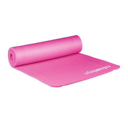 Yoga mat 1 cm thick solid color