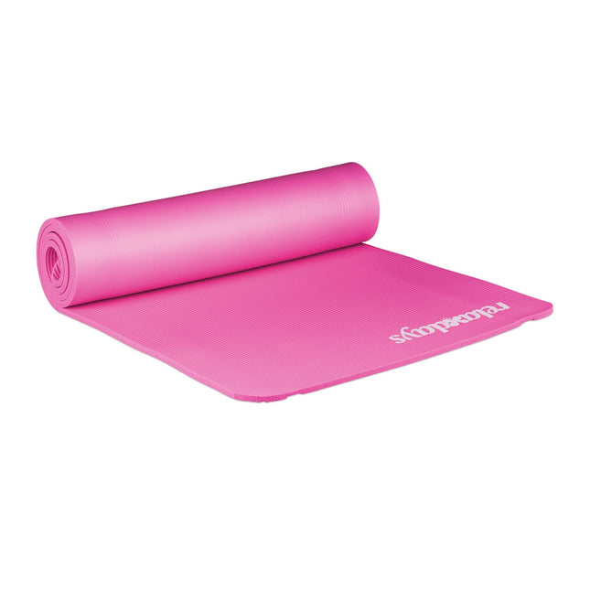 Yogamatte 1 cm dick einfarbig