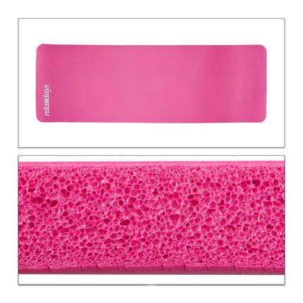 Yoga mat 1 cm thick solid color