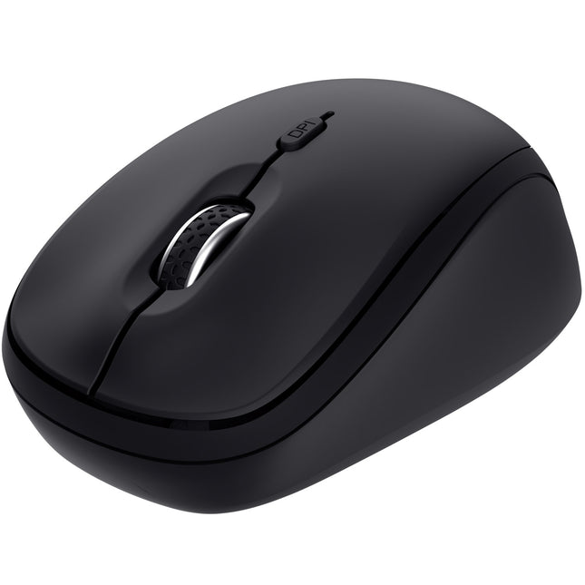Yvi+ Kabellose Maus Bluetooth / 2,4 GHz Schwarz