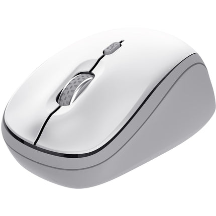 Yvi+ Wireless mouse Bluetooth / 2.4 GHz White