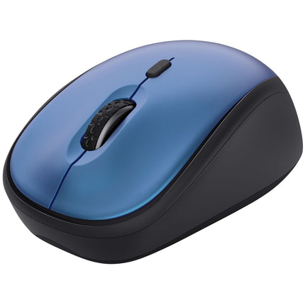 Yvi+ Kabellose Maus Öko-Design Blau