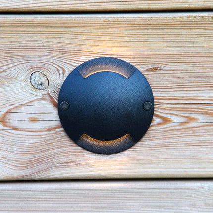 Zenit Duo Wand-/Terrassenleuchte Schwarz