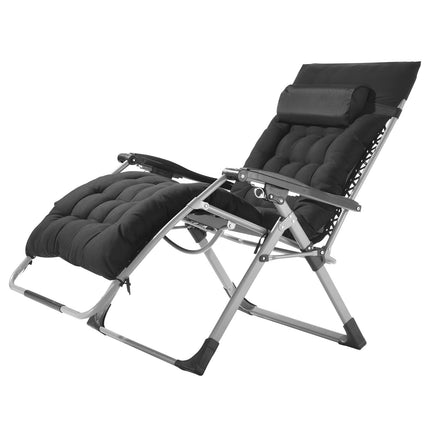 Zero Gravity Chair, 33 Inch Adjustable, 500 lb, Cup Holder