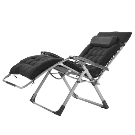 Zero Gravity Chair, 33 Inch Adjustable, 500 lb, Cup Holder