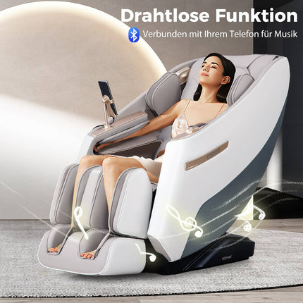 Zero Gravity Shiatsu-massagestoel met warmte- en luchtmassage
