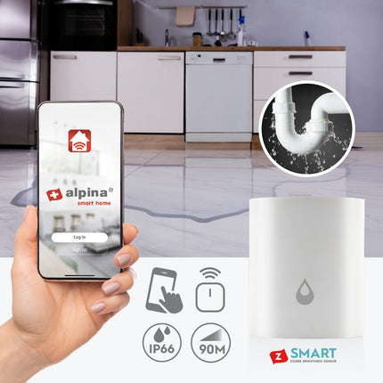 Zigbee Smart Wasser- und Leckagesensor