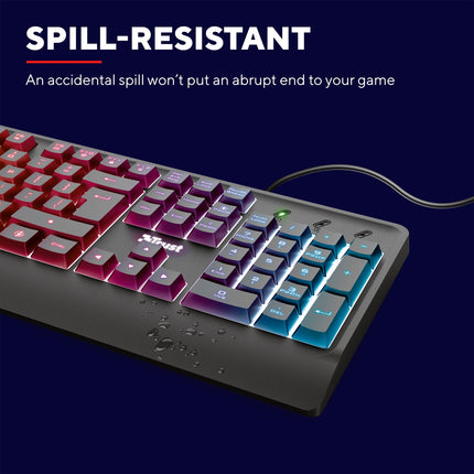 Clavier de jeu Ziva LED Nordic