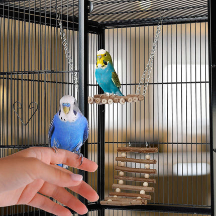 Vogelspielzeug in 8 Teilen