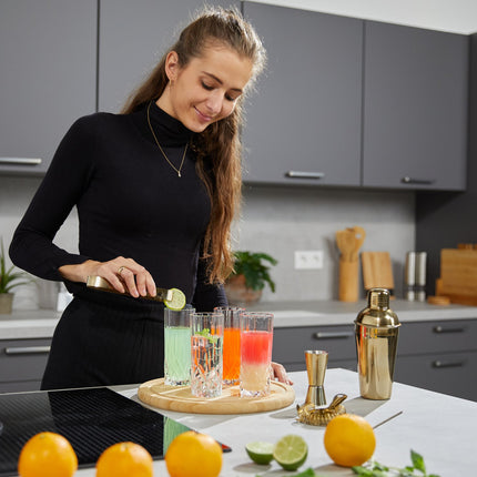 cocktail shaker set in 5 parts