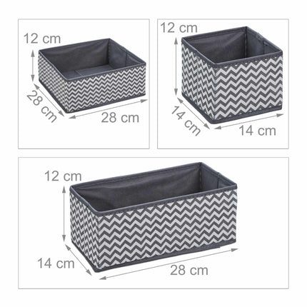 drawer divider in 6 parts