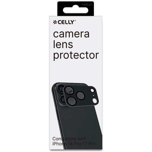 iPhone 18/17 Pro Camera Lens Protector, Dark Silver