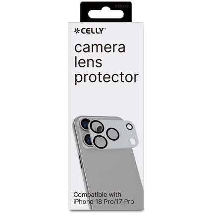 iPhone 18/17 Pro Kameraschutzfolie – Silber