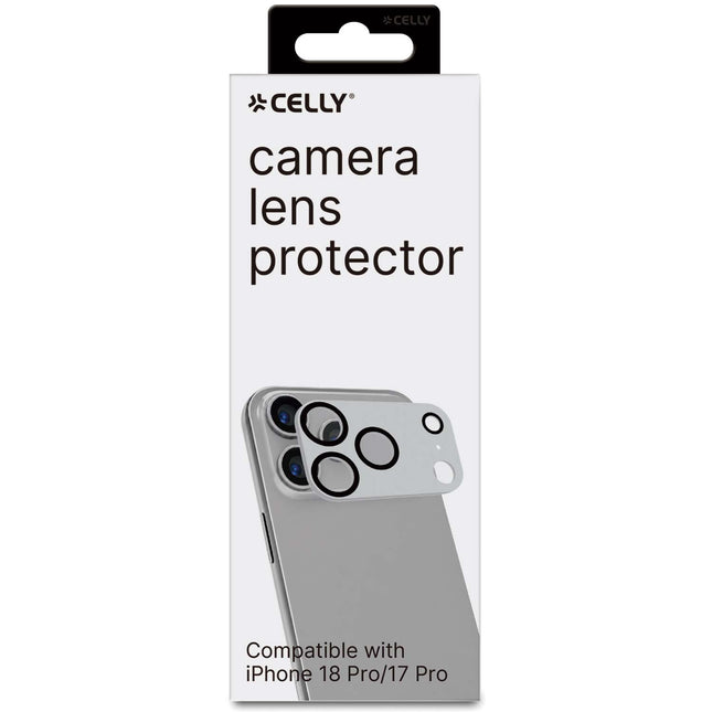 iPhone 18/17 Pro Kameraschutzfolie – Silber