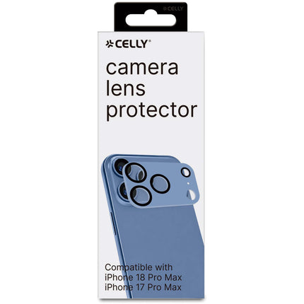iPhone 18/17 Pro Max Kamera-Objektivschutz – Hellblau