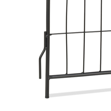 iron garden fence in 4 parts