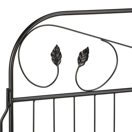 iron garden fence in 4 parts