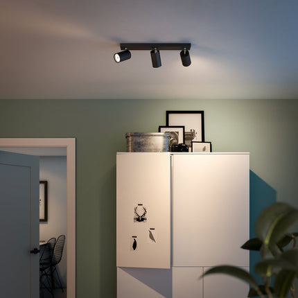 myLiving Kosipo 3 Spot Schwarz