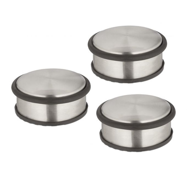 Edelstahl-Türstopper – 3 Stück