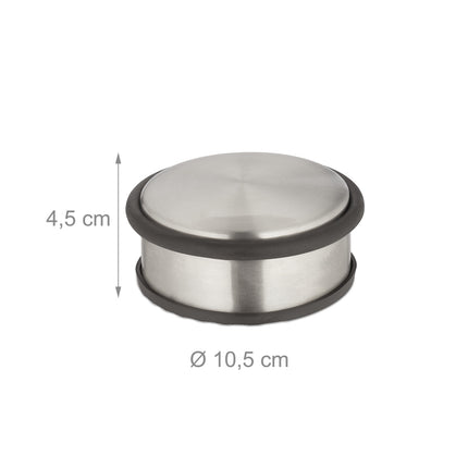 Edelstahl-Türstopper – 3 Stück