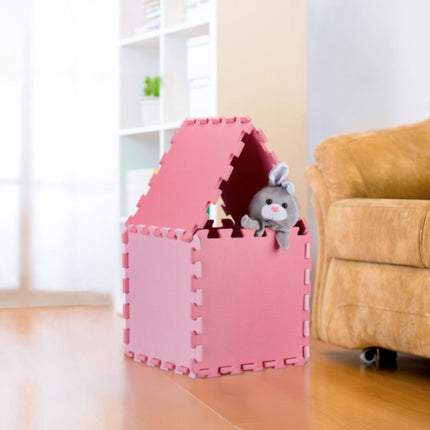 puzzle mat with 25 pieces and border