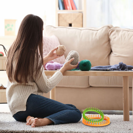 round knitting ring set in 6 parts