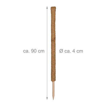 set of 10 coconut sticks 90 cm