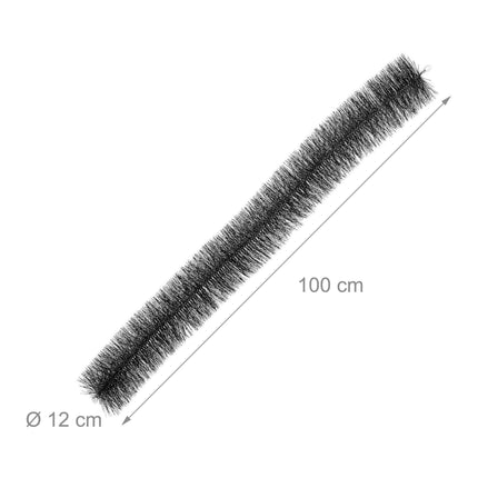set of 10 gutter brushes 12 cm