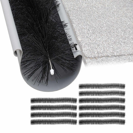 set of 10 gutter brushes 12 cm